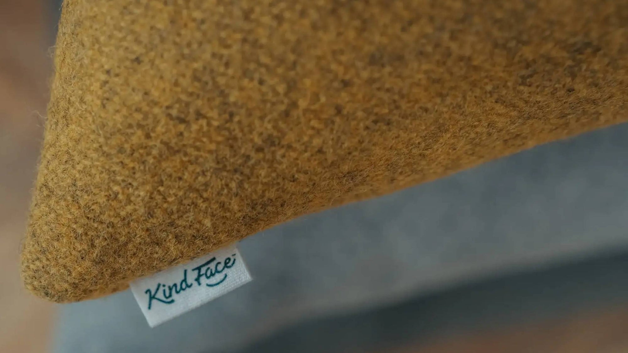 Gorgeous felted NZ wool - a Kind face hero ingredient
