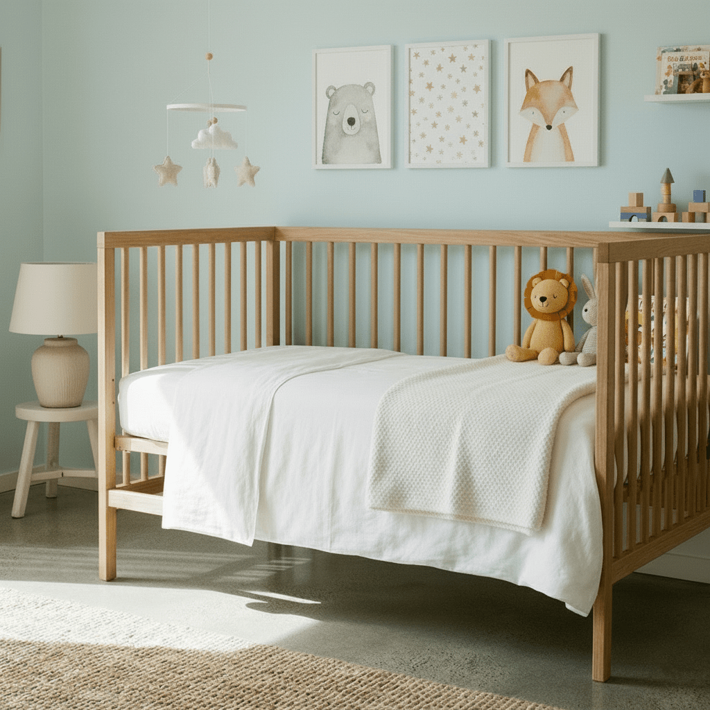 MiteGuard Dust Mite Baby Cot &amp; Crib Mattress Cover