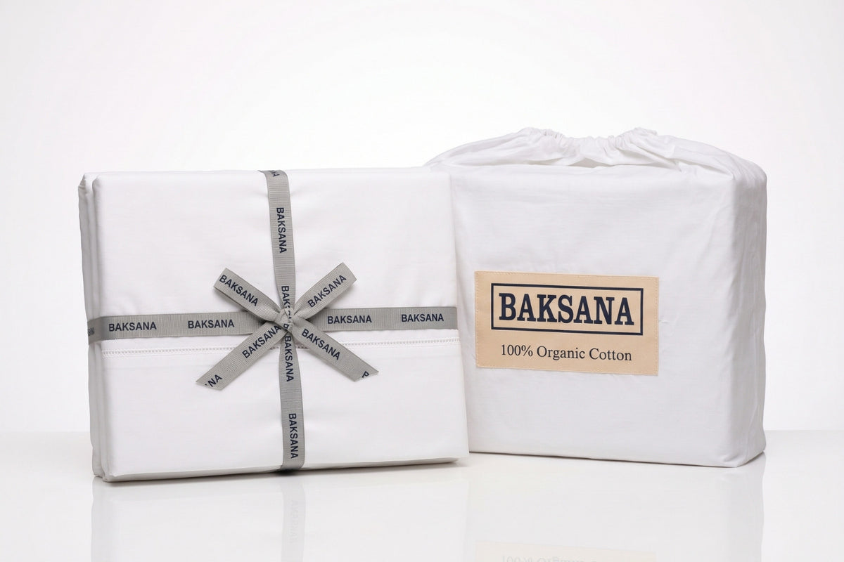 Baksana 500TC Organic Cotton Sheets &amp; Pillowcases