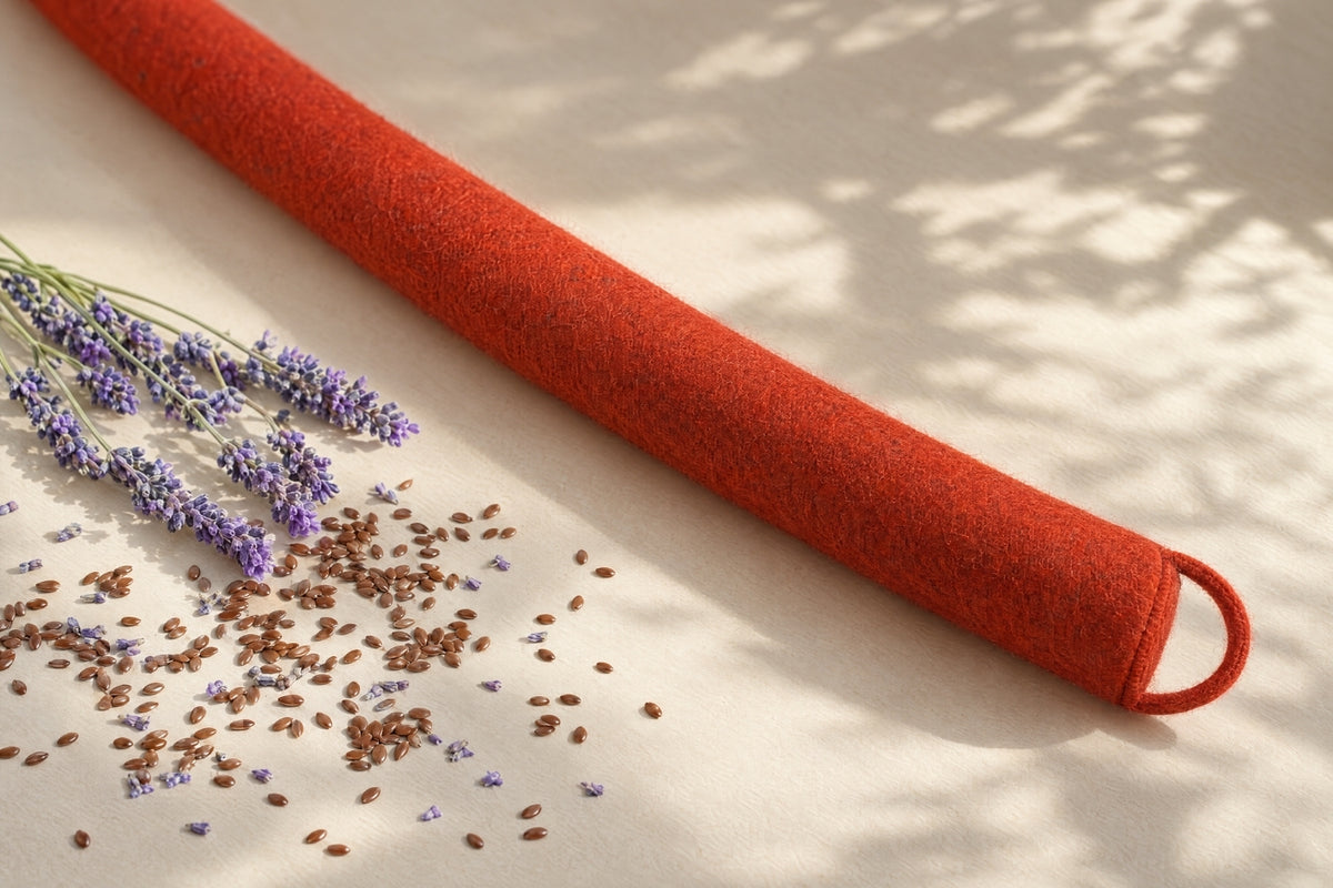 Felted Wool Draught Stopper