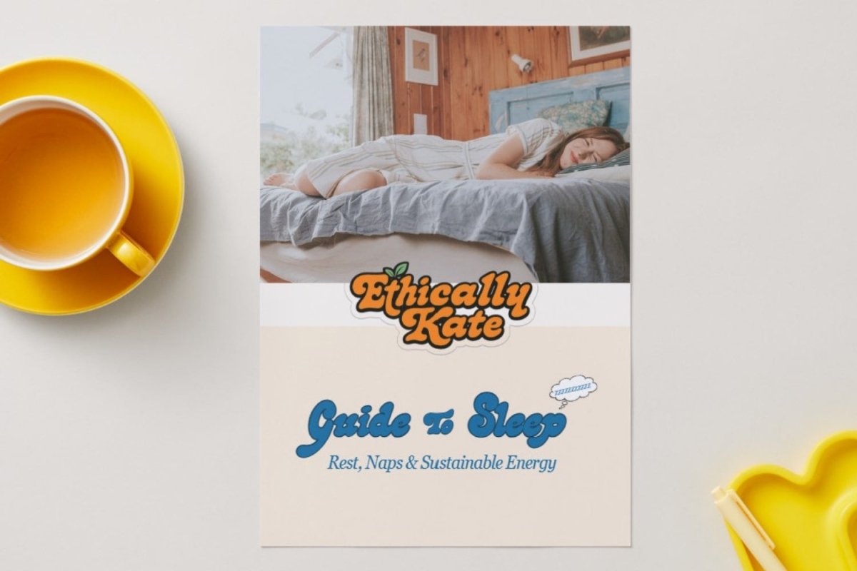 Do Not Disturb Sleep Company - Ethically Kate's Door Stop - Orchard Orange