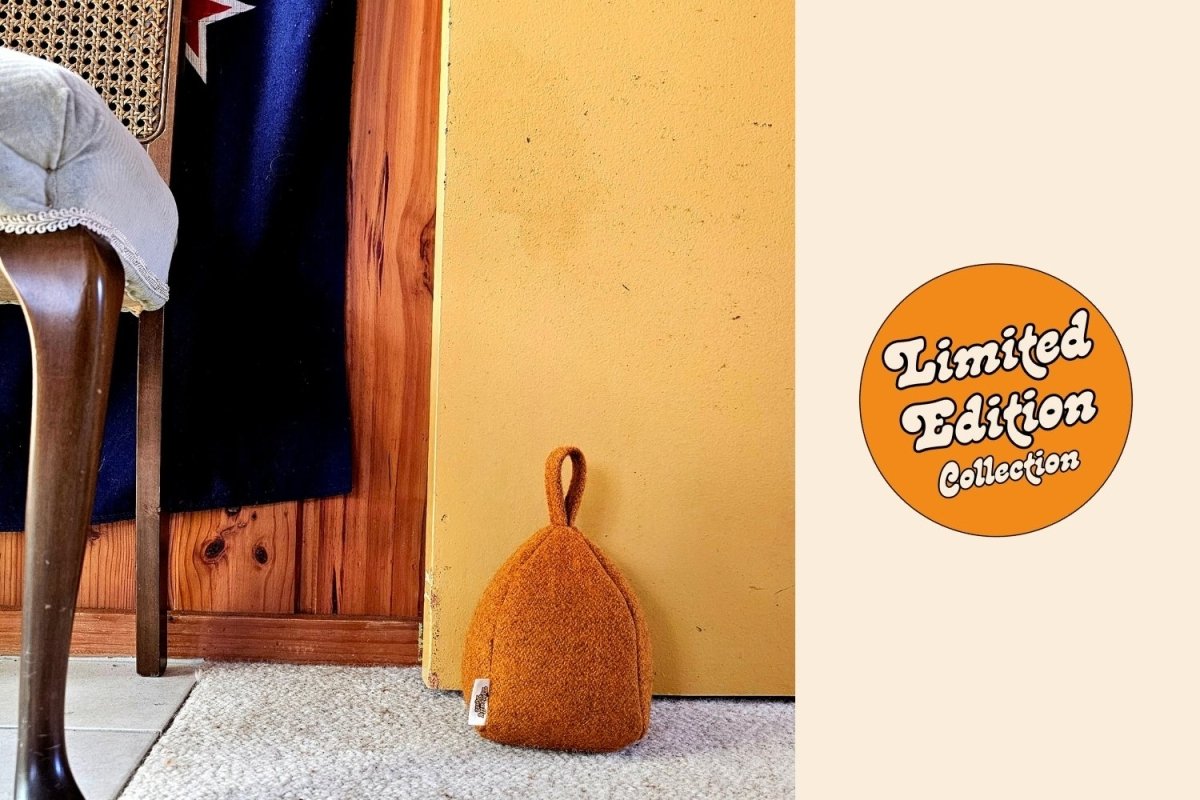 Do Not Disturb Sleep Company - Ethically Kate's Door Stop - Orchard Orange
