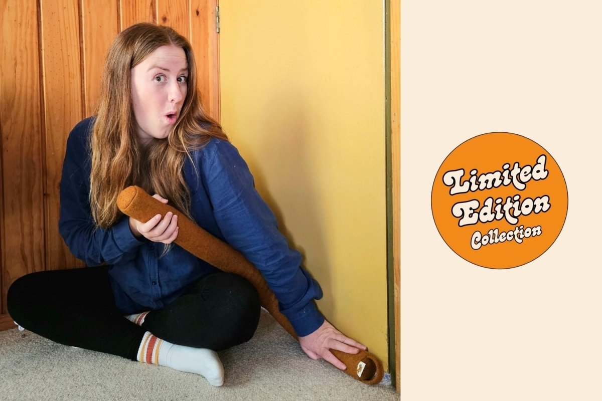 Do Not Disturb Sleep Company - Ethically Kate's Draught Stopper - Orchard Orange