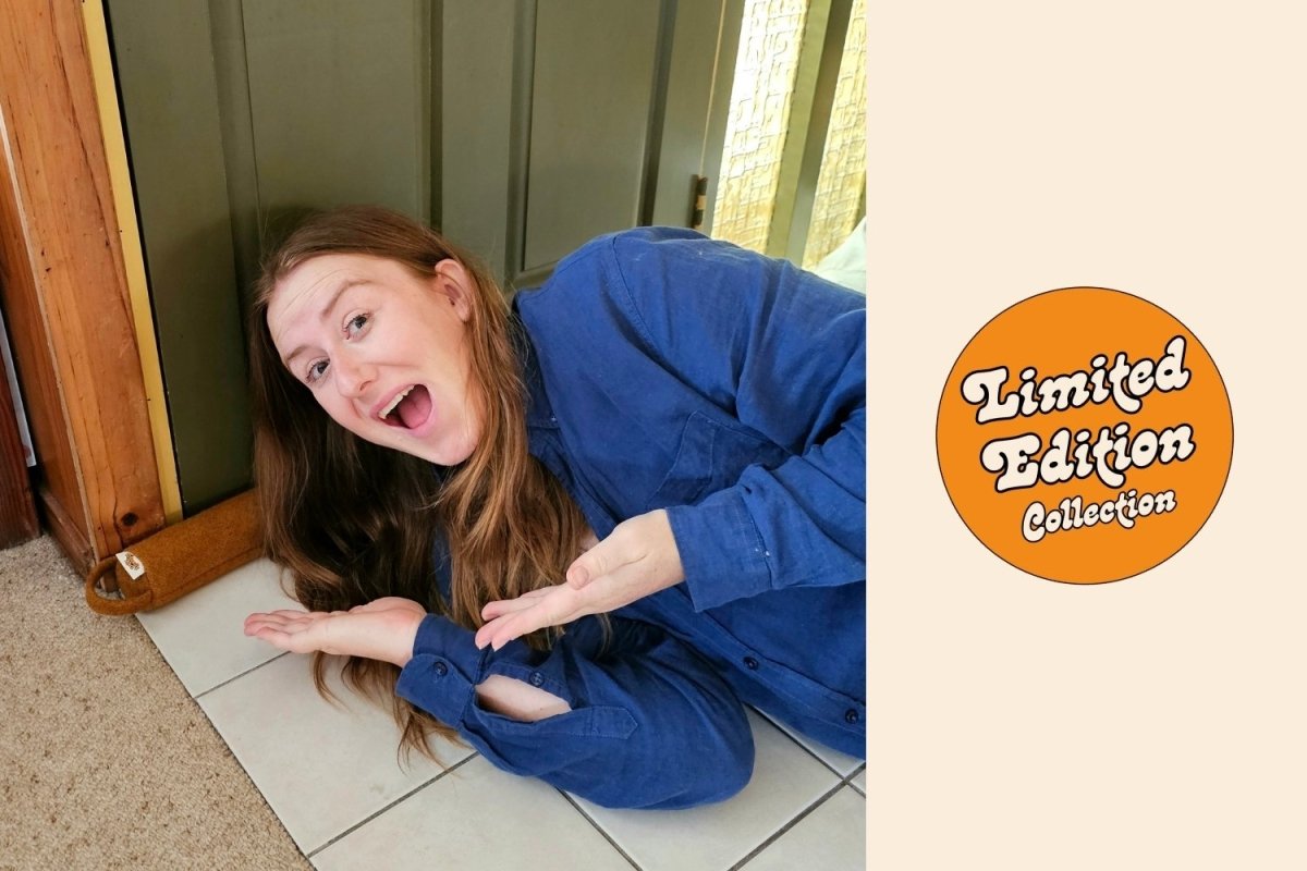 Do Not Disturb Sleep Company - Ethically Kate's Draught Stopper - Orchard Orange