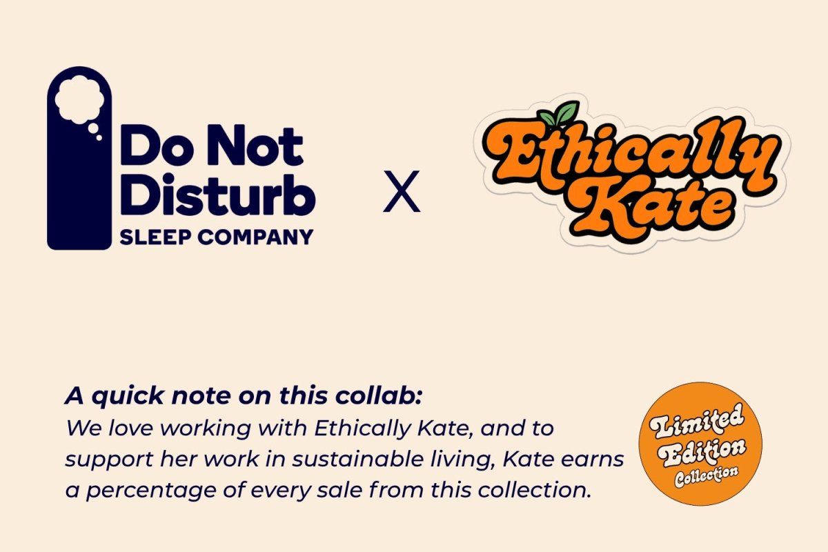Do Not Disturb Sleep Company - Ethically Kate's Weighted Eye Mask - Orchard Orange