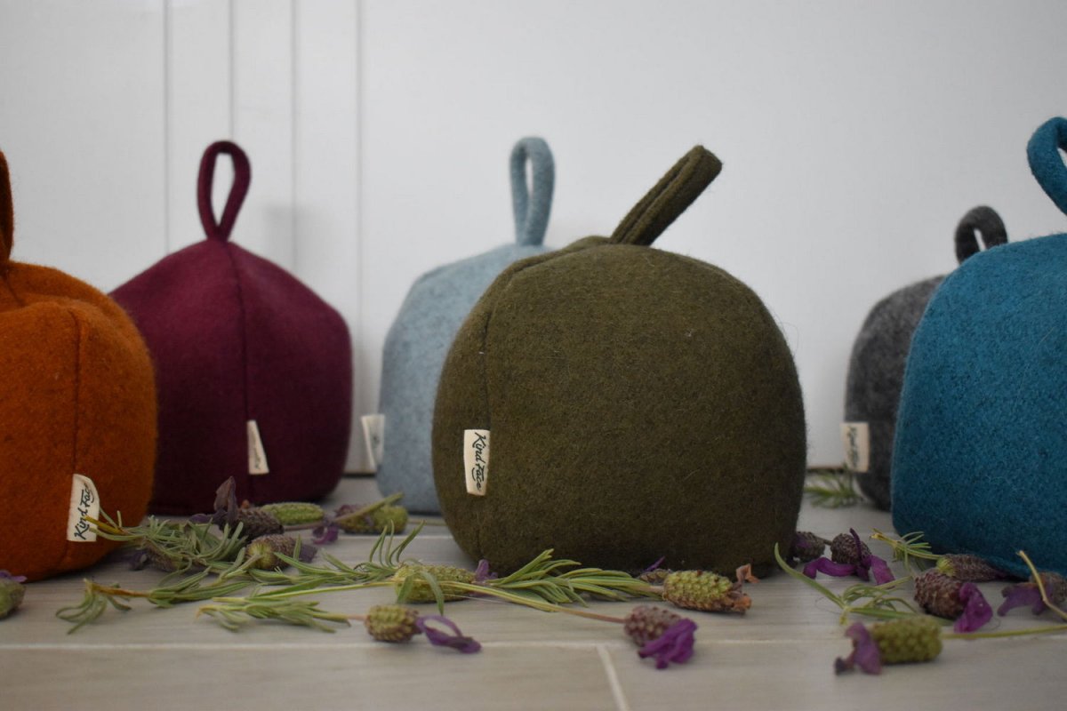 Felted NZ Wool Door Stop - Do Not Disturb Sleep Company