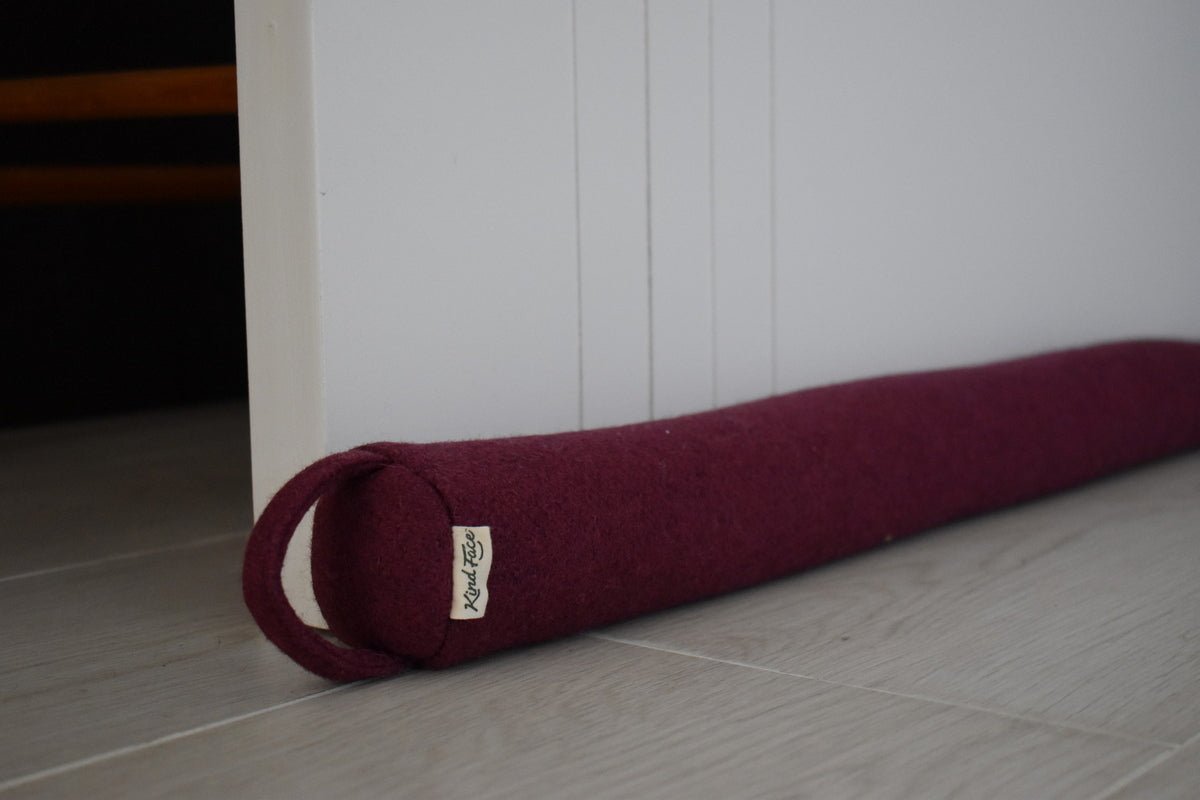 Felted NZ Wool Draught Stopper - Do Not Disturb Sleep Company