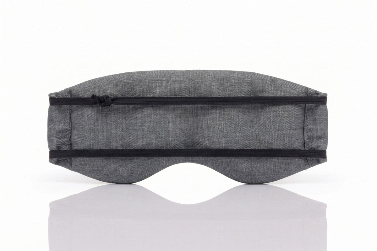 Do Not Disturb Sleep Company - Linen &amp; Wisewool™ Sleep Mask - Moss Green