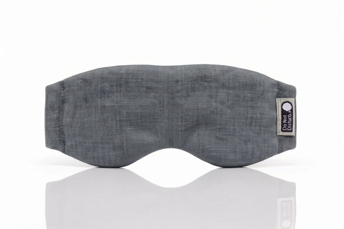 Do Not Disturb Sleep Company - Linen &amp; Wisewool™ Sleep Mask - Teal Dream