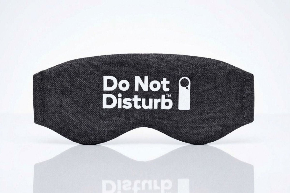 Do Not Disturb Sleep Company - Wisewool™ Sleep Mask - Black Sand