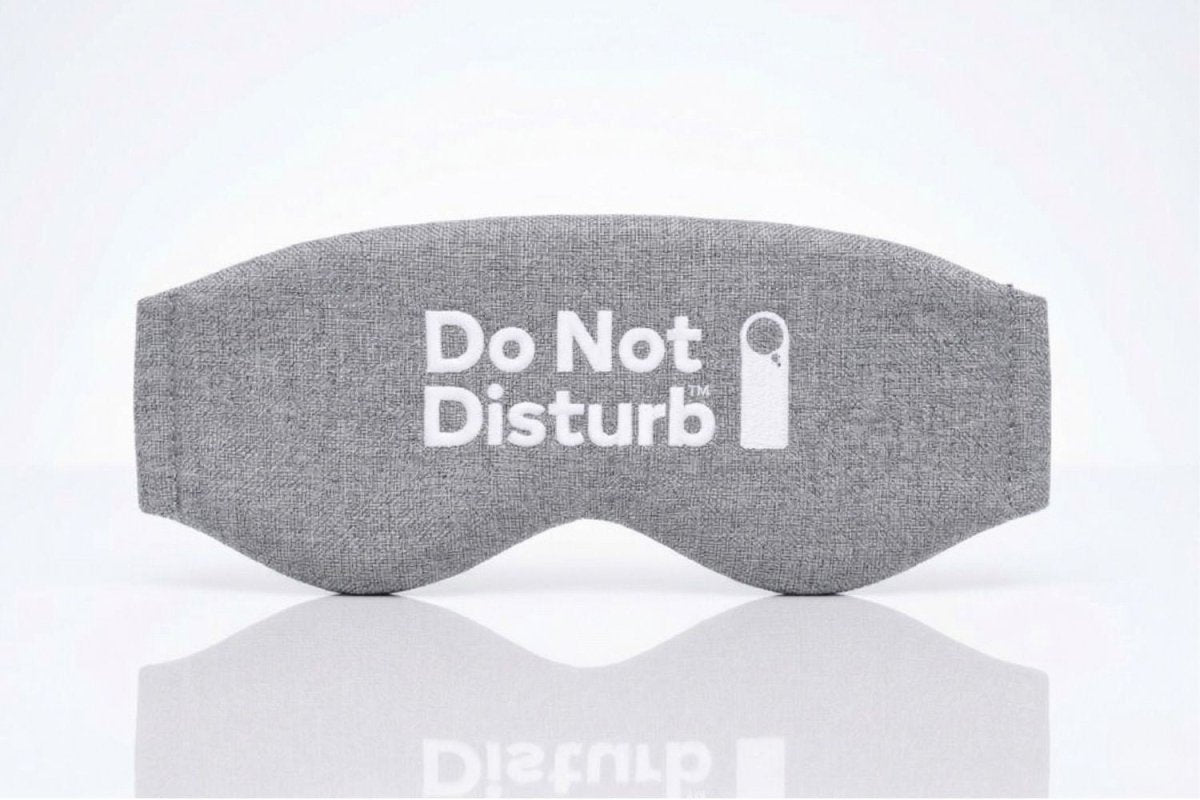 Do Not Disturb Sleep Company - Wisewool™ Sleep Mask - Lunar Grey