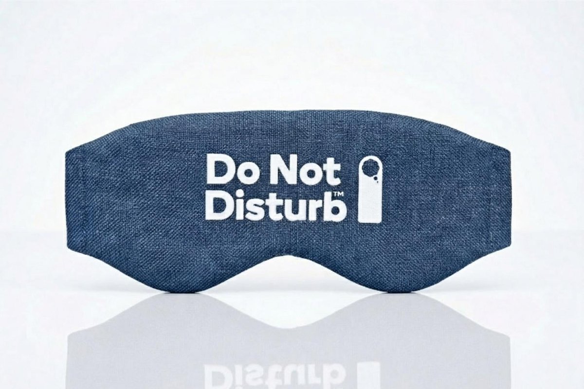 Do Not Disturb Sleep Company - Wisewool™ Sleep Mask - Ocean Blue