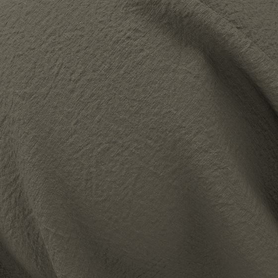 Closeup of Kind Face Stonewashed Linen Body Pillowcase in Moss Colour