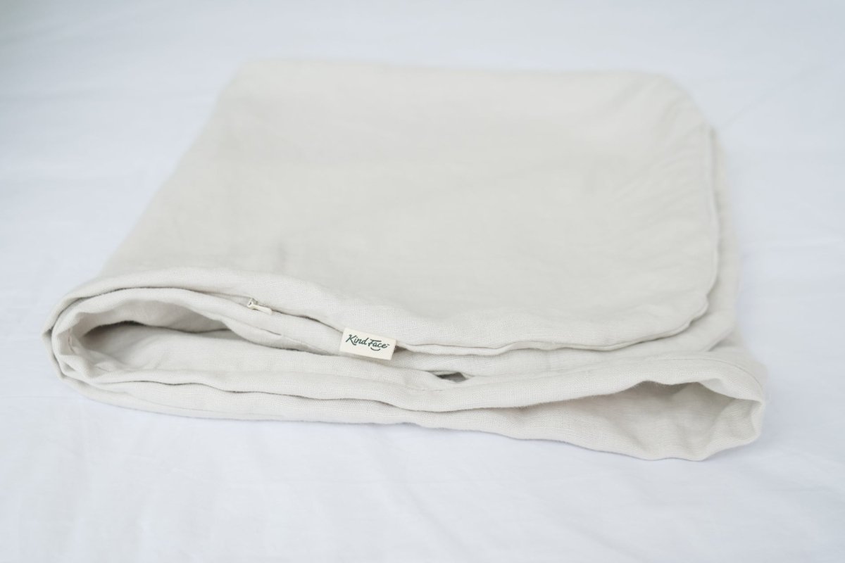 Body Pillow | Stonewashed Linen Pillowcase - Do Not Disturb Sleep Company